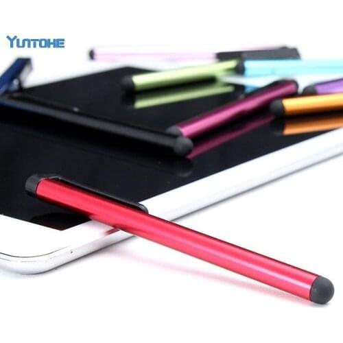 Universal Capacitive Stylus Pen for Iphone 7 7plus 6 6S 5 5S Touch Pen for Cell Phone For Tablet Different Colors 500pcs/lot