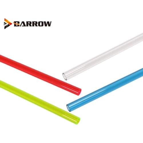 1pcs Barrow PETG OD12 ,14,16MM Computer Water Cooling Build Hard Tube PETG Heat Pipe Normal Temperature Bend ,500MM/pcs