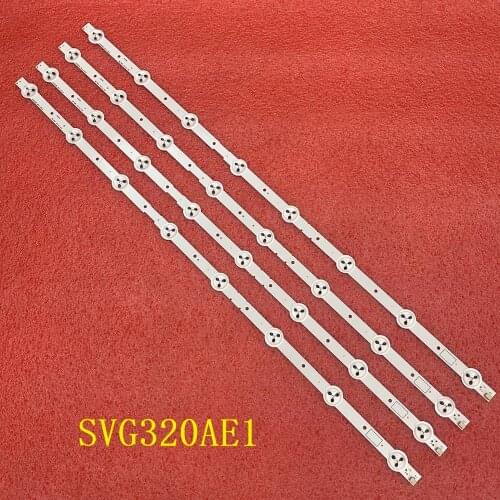 4 PCS/set LED backlight strip for SONY KLV-32R426A KLV-32R421A KDL-32R423A KDL-32R400A KDL-32R420A SVG320AE1 S320DB3-1