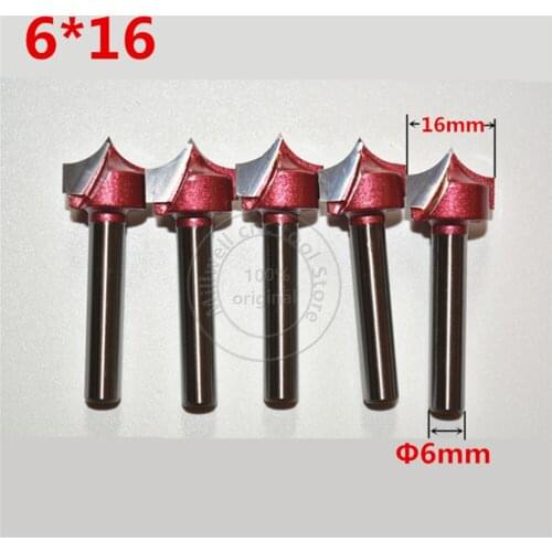 6mm*16mm,CNC Tungsten steel 3D Needle nose bit,CNC machine tool,PVC,MDF,Acrylic,Carbide end mill,woodworking insert router bit