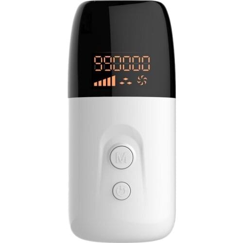 999999 Flash Permanent Epilator LCD Display Pulsed Light USB Chargeable IPL Hair Removal Machine