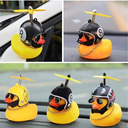 Duck In The Car With Helmet Auto Decoration Ornament For Audi A1 A3 8l 8p 8v A4 B6 B7 B8 B9 A5 A6 4f C5 C6 C7 A7 Q3 Q5 Q7 Tt Mk1