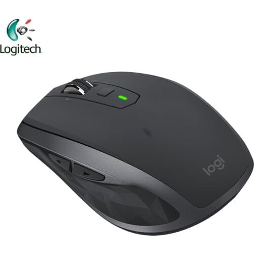 Logitech MX ANYWHERE 2S Bluetooth Excellent Dual-ModeCross-Computer Control MX Anywhere2S Black Wireless Mouse