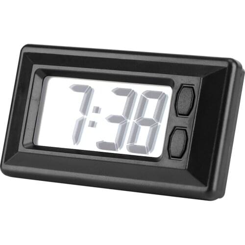Digital Clock LCD Digital Table Car Dashboard Desk Electronic Clock Date Time Calendar Display Digital Clocks Dropshipping