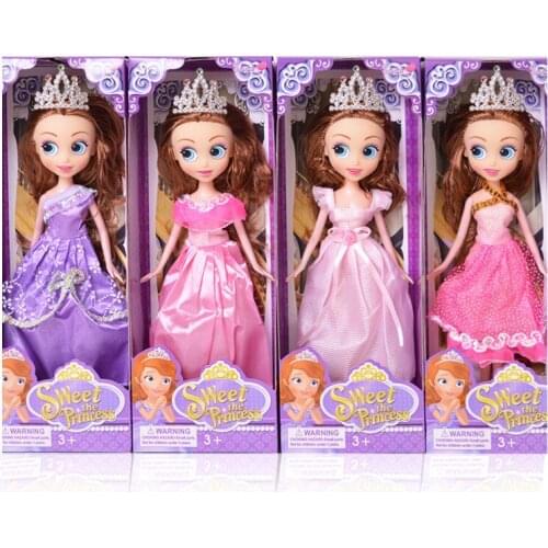 Childrens toys, big eyes DIY puzzle toys, baby dolls, girl a birthday present, Gift of the girls