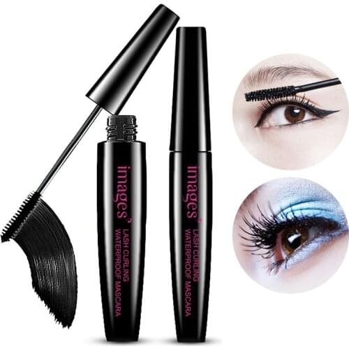 BIOAQUA Brand Mascara Double Ended White Black 3D Fiber Waterproof Thick Lash Lengthning Curling Nutural Eyelash Enhancer MakeUp