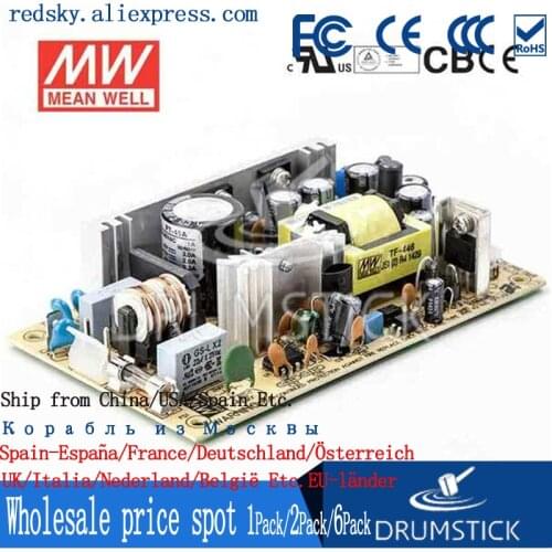 Steady MEAN WELL PT-45B meanwell PT-45 42.6W Triple Output Switching Power Supply