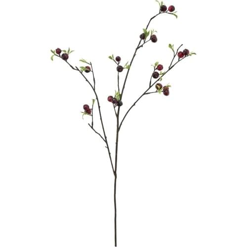 Simulation Flower Fake Flowers Fruit Apple Faux Plant Cloth Nordic High Quality Artificial For Wedding Decor Home Branch