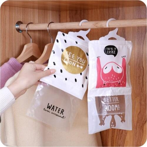 Hanging Wardrobe Hanging Moisture Bag Closet Cabinet Wardrobe Dehumidifier Drying Agent Hygroscopic Anti-Mold Desiccant Bags