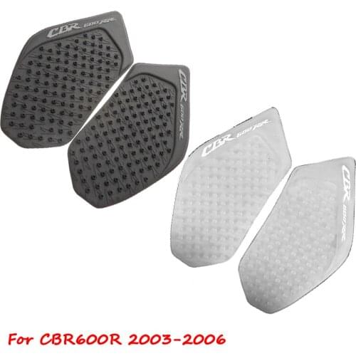 Motorcycle Gas Tank Side Grip Traction Knee Protector Sticker Anti Slip Pad For Honda CBR600 RR CBR600RR 2003-2006