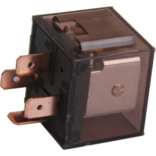 Transparent Car Truck Auto Heavy 12V 80A 80 AMP SPST Relay Relays 4 Pin 4P