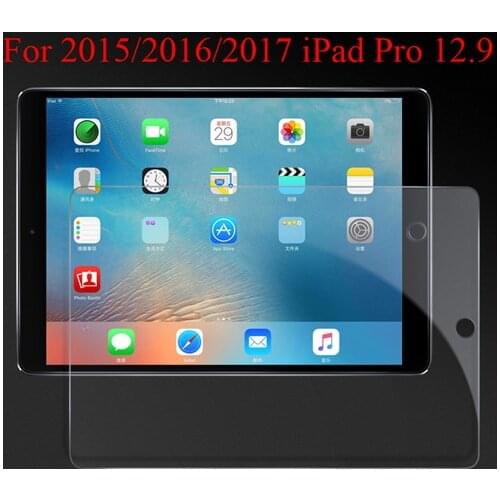 For 2017 iPad Pro 12.9 inch A1670 A1671 A1821 Tempered Glass Screen Protector iPadPro 12.9" 2015 2016 A1584 A1652 Screen Film