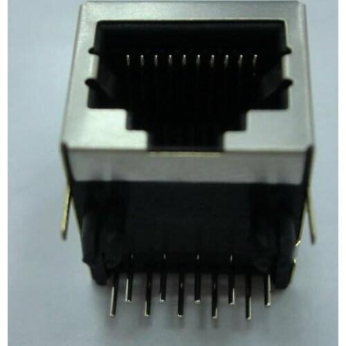 10PCS/LOT RJ48 network socket 10P10C shielded socket 10-core socket copper case 10-core crystal head female socket