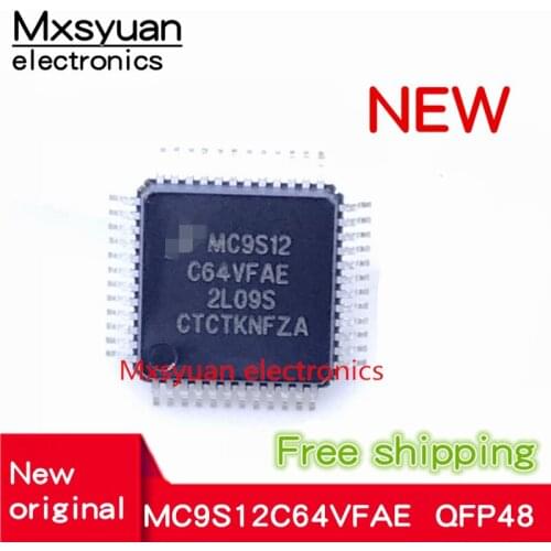 2pcs~10pcs/LOT MC9S12C64VFAE MC9S12 C64VFAE QFP-48 New original