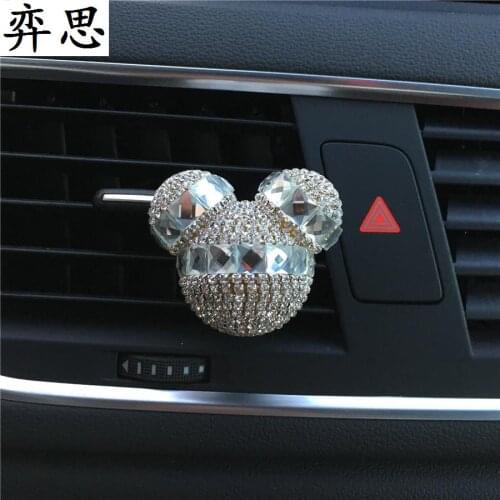 New Car Pattern Outlet Perfume Lady Car Decoration Automotive Air Conditioning Outlet Aromatherapy Car Styling Perfumes
