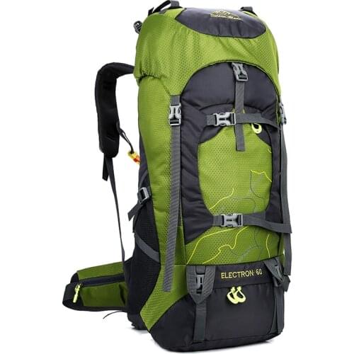 BOWTAC Outdoor Trekking Travel Backpack Large Capacity Outdoor Waterproof Sports Travel Climbing Bag Men and Women New
