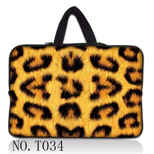 Leopard Laptop Bag Case for MacBook Pro 13 15 16 Bag for Xiaomi Notebook Air 13 Shockproof Neoprene Laptop Sleeve 14 15.6 17