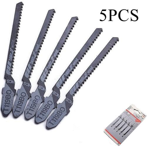 5pcs High Carbon Steel Saw Blades Jigsaw Cutter Plywood Wooden Surfaces For Makita Festool Cutting Accessory