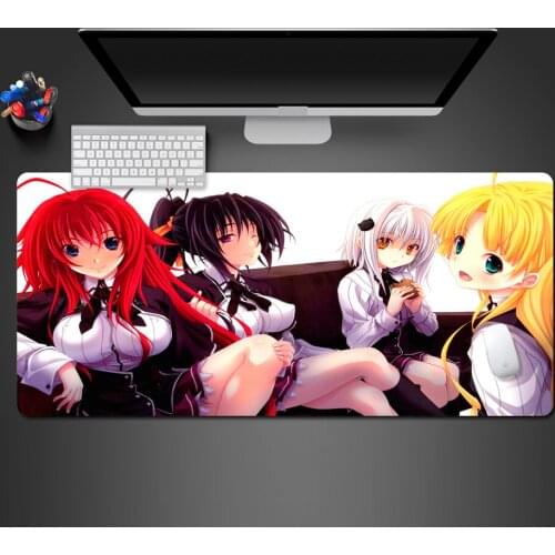 Best Hot High School DXD Mousepad Personality Pattern Large Pad To Mouse Computer Mousepad Anime Gaming Mouse Mats To Mouse Game