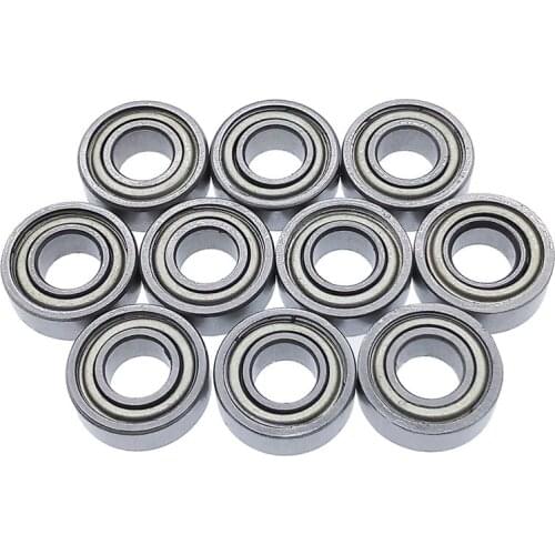 10pcs Miniature bearing MR115 carbon steel 5X11X4mm deep groove ball bearing for 3D printer functional mechanical parts