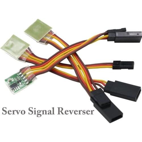1pcs Servo Signal Reverser 5~6V/3.6V~24V For RC Servo For JR Futaba Aeroplane V-Tail