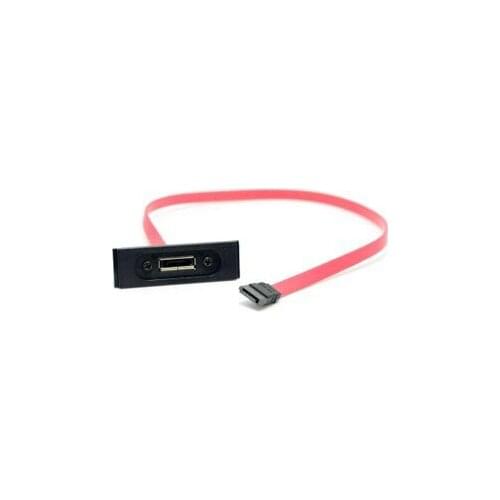 SATA3 7pin Male-7pin Female extension data cable mount shielding 40cm