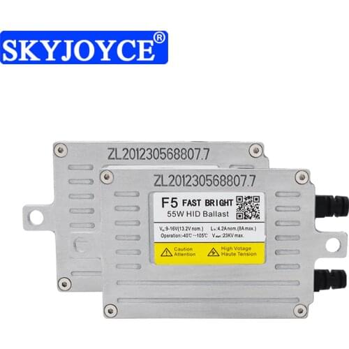 SKYJOYCE Original DLT F5T HID Ballast 12V 35W 55W 70W F3 F5 F7 X3 X5 X35 X55 S7 Fast Start Canbus DLT HID Ballast Reactors F5T
