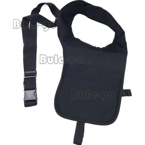 Tactical Hiking Hidden Underarm Shoulder Holster Single Bag w/ Additional Pouch For Military Airsoft Paintball