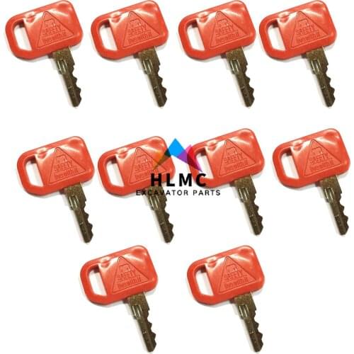 2 PCS Skid Steer Heavy Equipment JDS Ignition key T209428 Ignition Key