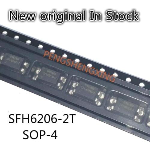 10PCS/LOT SFH6206-2T SFH6206-2V SOP4 Photoelectric coupling chip