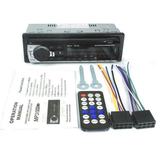 Car Radio Stereo Player Digital Bluetooth Car MP3 Player 60Wx4 FM Radio Stereo Audio Music USB/SD JSD-520 With In Dash AUX Input
