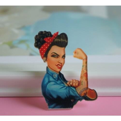 Marilyn Monroe Sexy Brooch Woman Man Acrylic Brooches Collar Badges On Backpack Cartoon Lapel Pin Cute Icons Friends Gifts