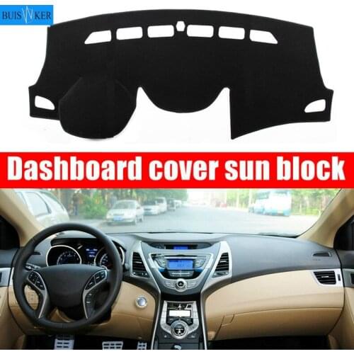 Dashboard Cover Dashmat Pad Carpet Sun Shade Dash Board Cover FIT For HYUNDAI ELANTRA 2011 2012 2013 2014 2015