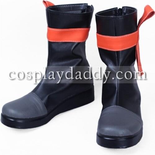 Touken Ranbu Hakata Toushirou Black Short Cosplay Shoes Boots S008