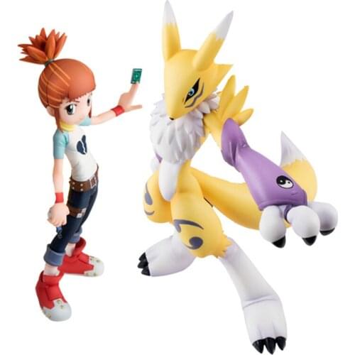 Digimon Adventure 3 MH GEM Renamon Makino Ruki Anime Action Figures Collection Model Toys Gifts for Boys Girls Kids Ornaments