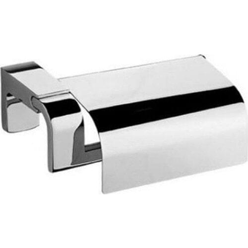 Eym Theme Premium Chrome Bathroom Lid Wc Sheet Toilet Roll Holder