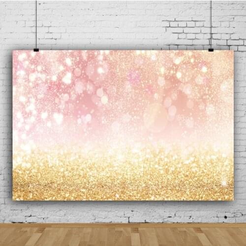 Gradient Light Spot Sequins Backdrops Artistic Photos Background Decorations for Kids Birthday Party Photography Props