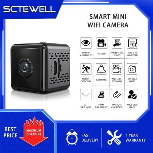 IP Wifi Mini Camera Surveillance Secret Remote Co Monitoring Protection Detection Home Security