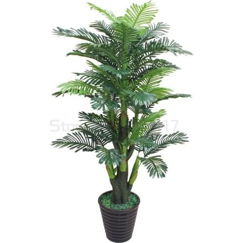 Artificial Flowers Artificial Plants Bonsai Living Room Flower Artificial Tree Decoration Indoor Decoration Large Green Plant
