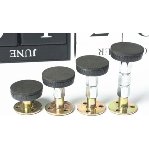 Furniture Fixed Bracket Adjustable Stainless Steel Alloy Wall Bed Stabilizer Self-adhesive Door Stopper Anti-shake Hardware
