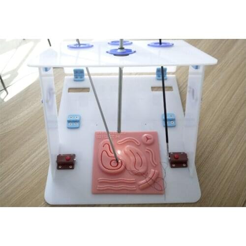 Laparoscopic surgery simulation training instrument set high-definition straight endoscopic/gynecological surgical model