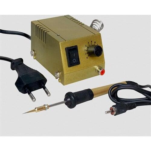 220V Mini Adjustable Thermostat Soldering Iron Repair Tool AC Soldering Station Portable Welding Equipment Sale