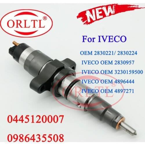 ORLTL 0445120054 auto fuel injector assy 0 445 120 054 diesel spare parts inyector 0445 120 054 for iveco 2855491 504091504