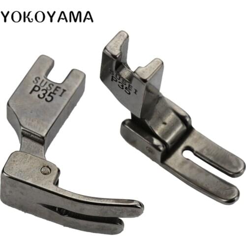 YOKOYAMA Standard Hinged Plain Presser Foot P35 Flat Tail Pressure Foot 24983 Universal Industrial Sewing Machine Parts