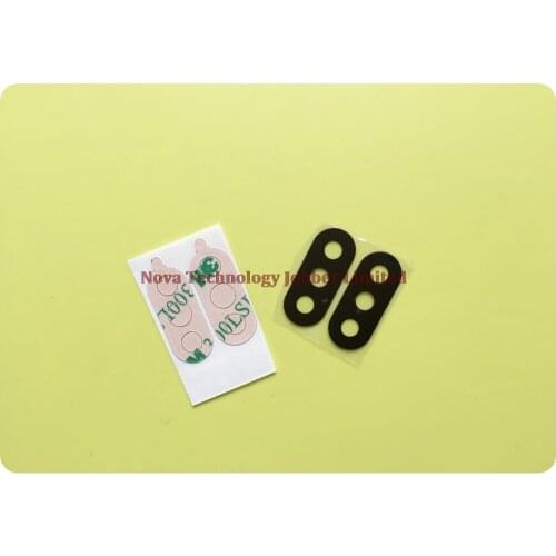 Wyieno 20Pcs/Lote for Redmi 6 Pro Camera Glass Lens For Mi A2 Lite Back Rear Camera Panel with Glue Phone Parts Tracking