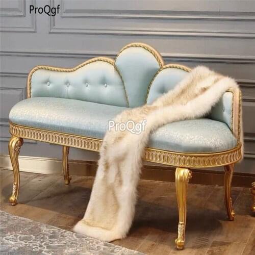 Prodgf 1Pcs A Set European Bedroom skyblue Stool