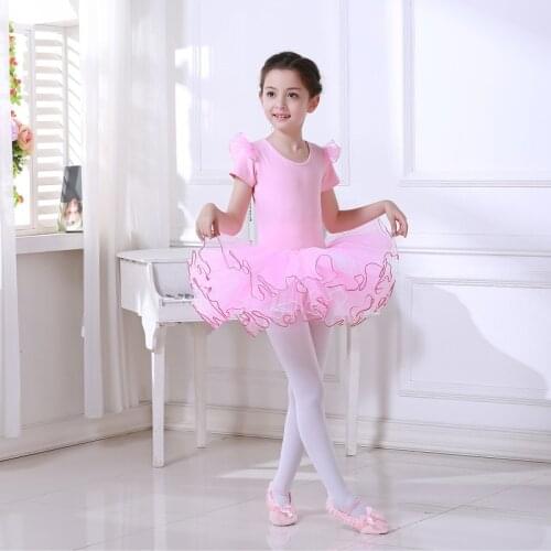 Girl ballet tutu dance costume summer ballet skirt exercise clothes childrens costumes leotards for girls