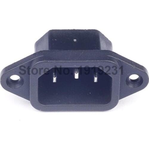 10pcs/lot 3PAC power socket socket character of rectangular copper tripod large power socket