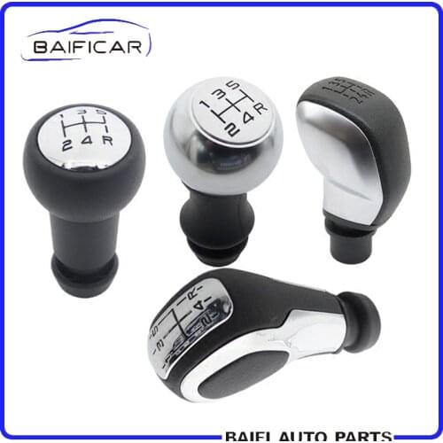 Baificar Brand New 5 Speed Manual Stick Gear Shift Knob Lever Shifter For Peugeot 307 408 508 3008 206 Citroen C2 C4L