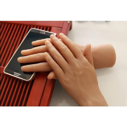 Free Shipping!! New Best Lifelike Male Silicone Mannequin Hand Lifelike Hand Manikin Hotsell